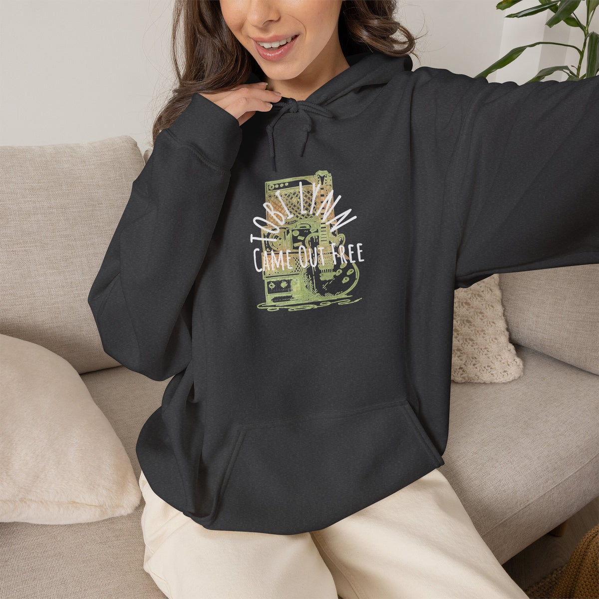 Tobi Lynn "Healing" Album QR Code Hoodie