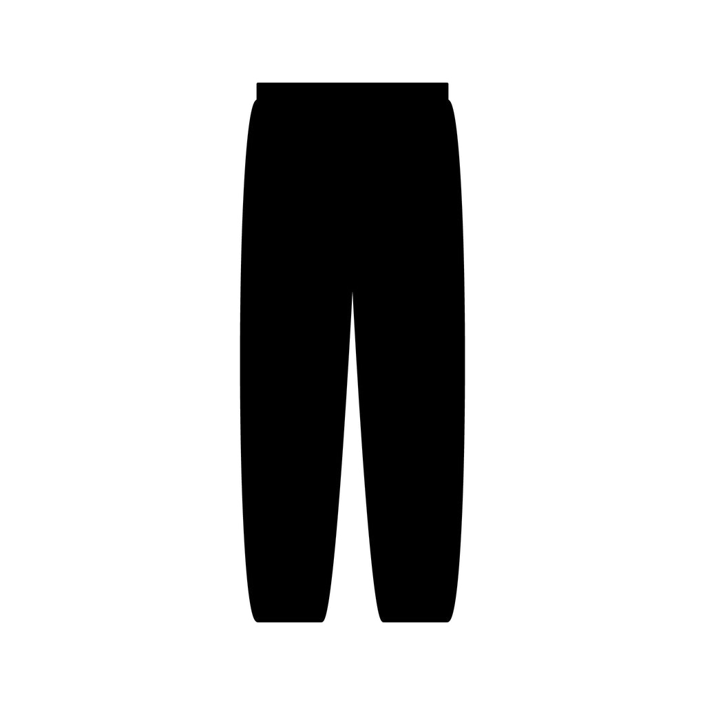Graphic Joggers — "Ain’t Givin’ Over You" Black Sweatpants with QR Code & Crest