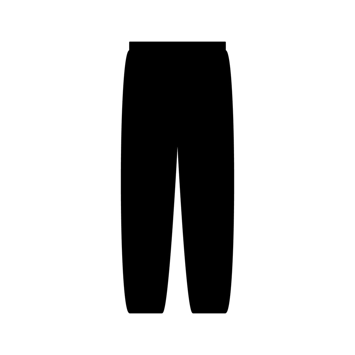 Graphic Joggers — "Ain’t Givin’ Over You" Black Sweatpants with QR Code & Crest
