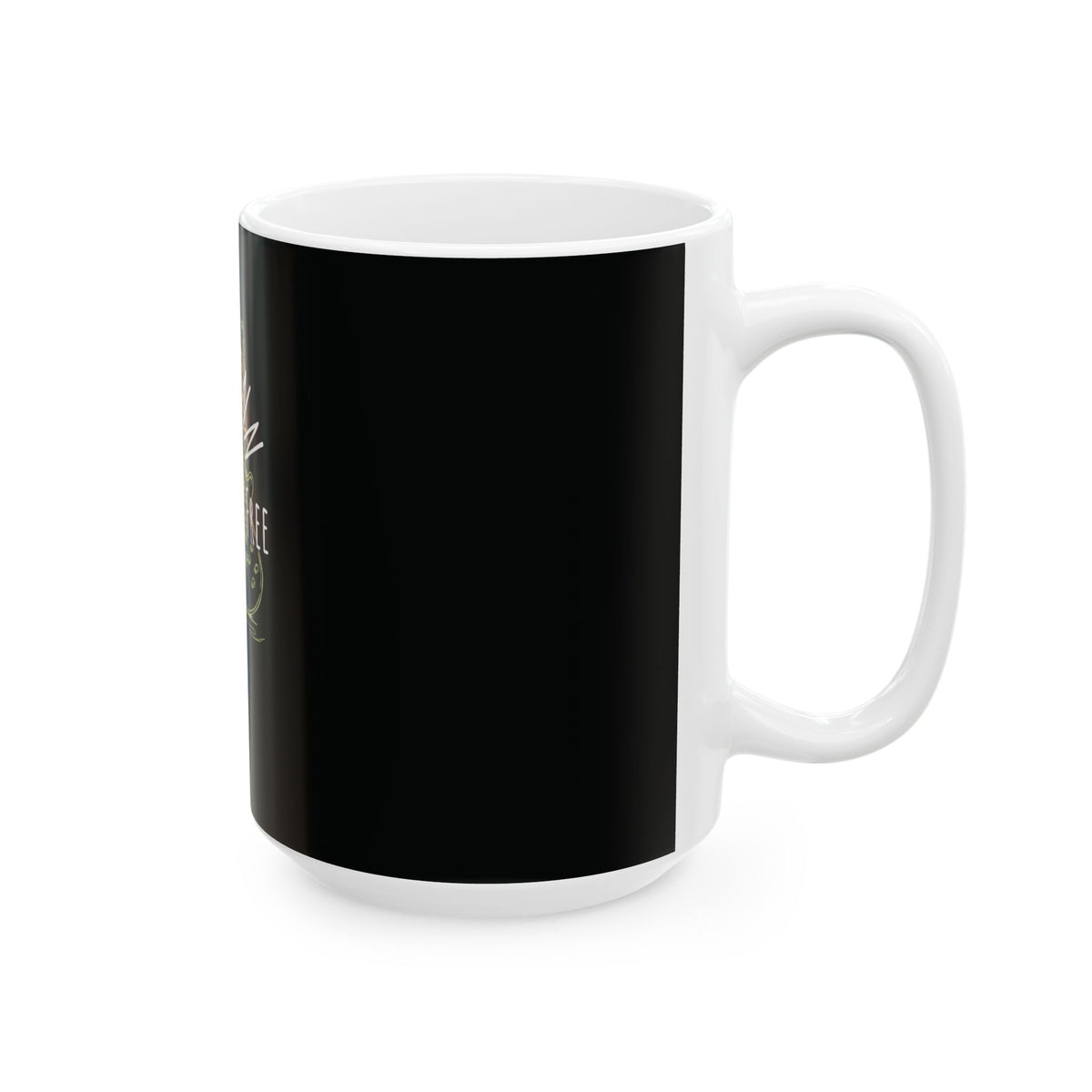 Rock Guitar Coffee Mug – 'Born to Play, Came Out Free' Vintage Amp & Guitar Ceramic Mug (11oz, 15oz)
