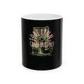 Rock Guitar Coffee Mug – 'Born to Play, Came Out Free' Vintage Amp & Guitar Ceramic Mug (11oz, 15oz)