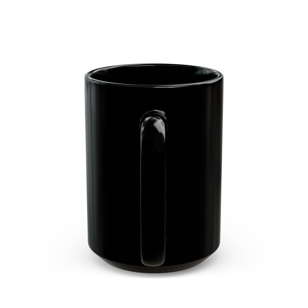 Black Mug — 'Tobi Lynn Healing' Flames Design Coffee Mug