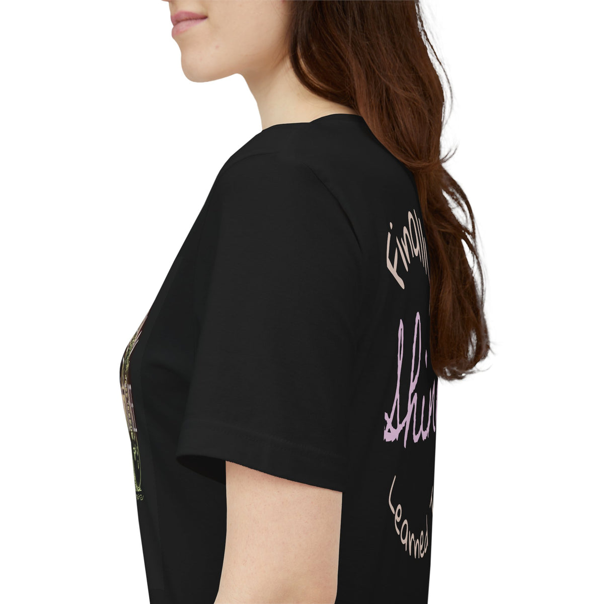 'Finally Shine' Graphic Tee — Came Out Free Inspirational T-Shirt