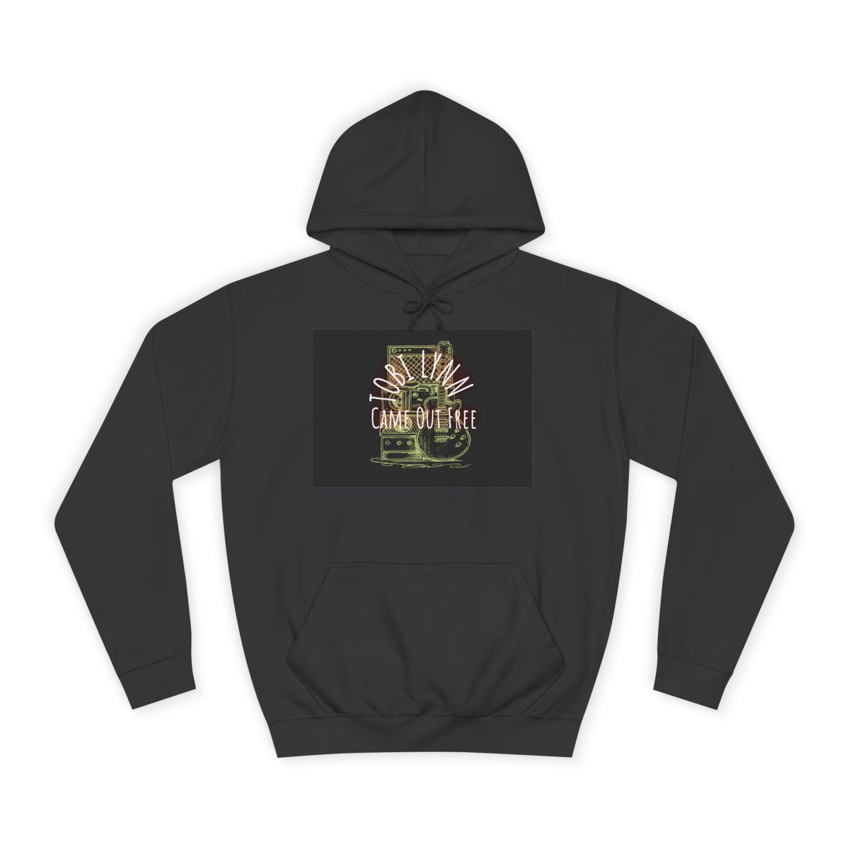 Healing QR Code Hoodie — Spiritual Wellness Graphic Sweatshirt