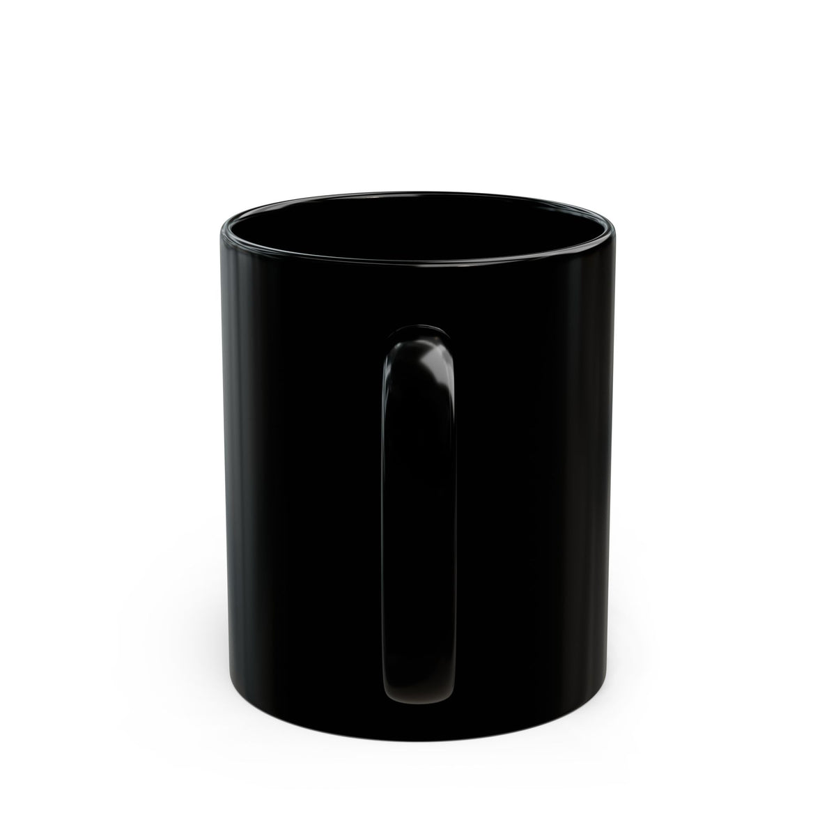 Black Mug — 'Tobi Lynn Healing' Flames Design Coffee Mug